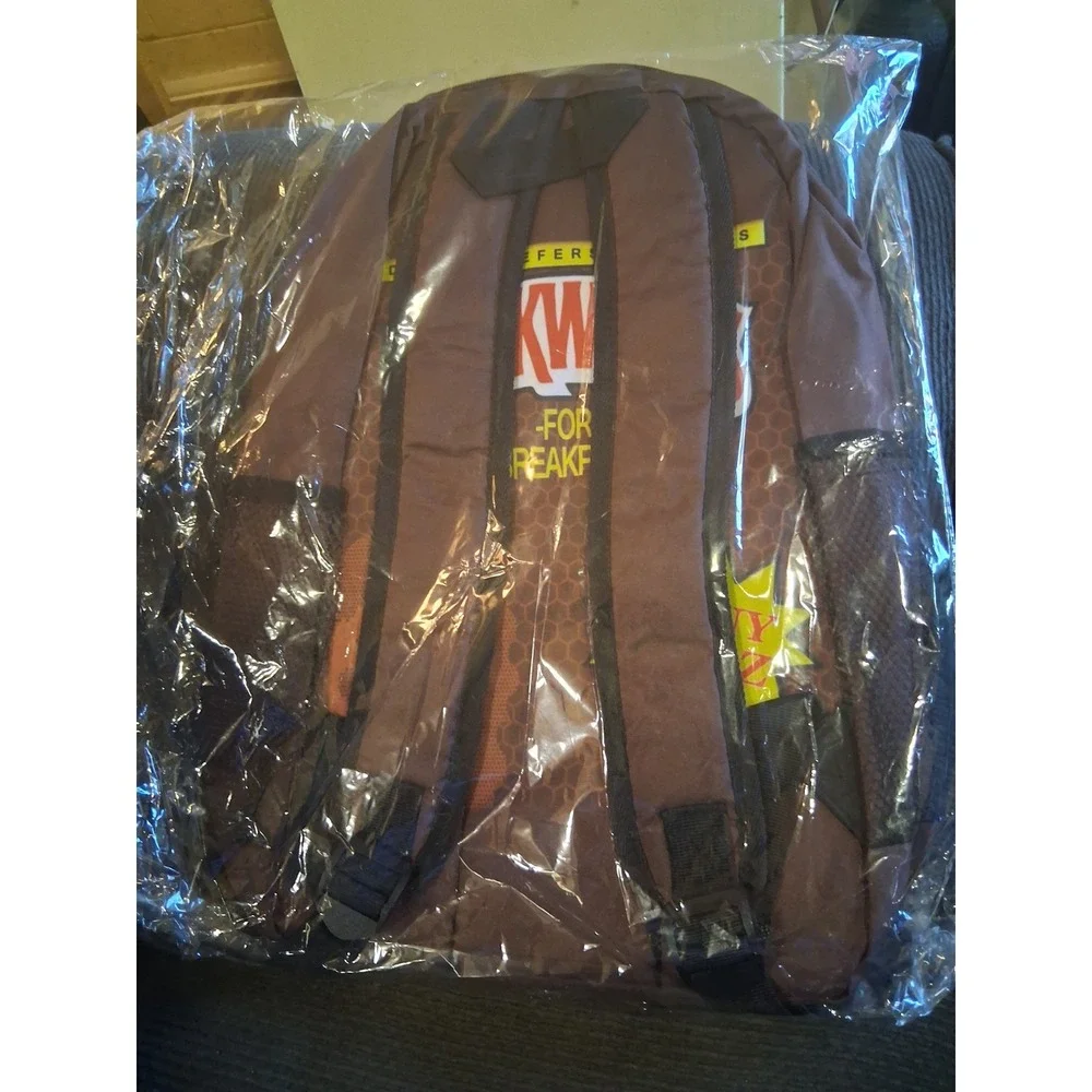 Backwoods‎ For Breakfast Print Backpack, Adjustable Straps LIMITED EDITION